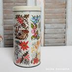 oude blikken / koektrommels - vintage - brocante, Verzamelen, Verzenden, Gebruikt, Overige, Overige merken