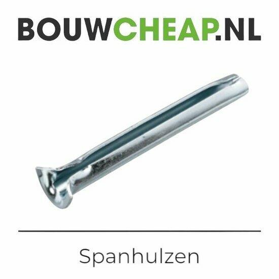 Spanhulzen 6x80mm (100 ST.), Doe-het-zelf en Verbouw, IJzerwaren en Bevestigingsmiddelen, Verzenden