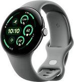 Google Pixel Watch 3 45 mm mathazelaar op sportbandje, Verzenden, Zo goed als nieuw