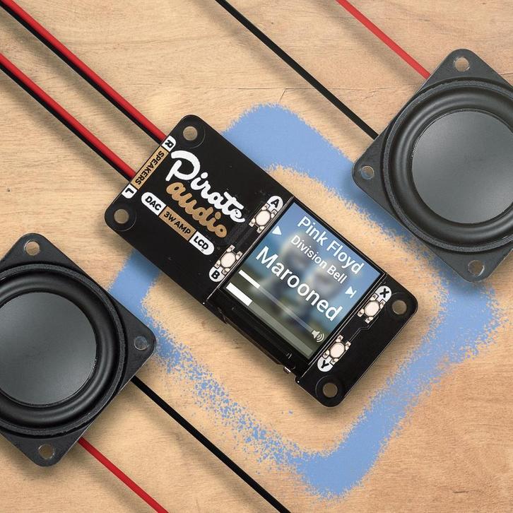 Pirate Audio: 3W Stereo Amp voor de Raspberry Pi, Hobby en Vrije tijd, Elektronica-componenten, Verzenden