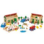 Nieuw Goki Houten Boerderij, 71dlg., Kinderen en Baby's, Speelgoed | Houten speelgoed, Ophalen of Verzenden, Nieuw