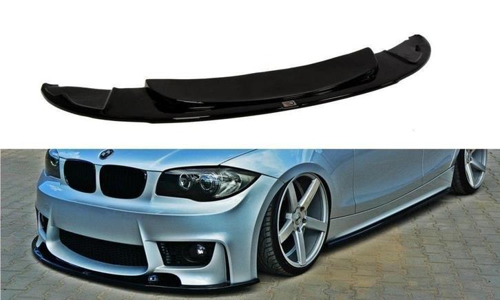 Voorspoiler BMW 1-Serie E87 2004-2008 M-Design Gloss Black, Auto-onderdelen, Carrosserie en Plaatwerk, Ophalen of Verzenden