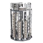 GGM Gastro | Kop & schotel dispenser - Roterend - Chroom |, Verzenden