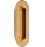 Schuifdeurkom Regina 135x30 mm messing antiek, Verzenden, Nieuw