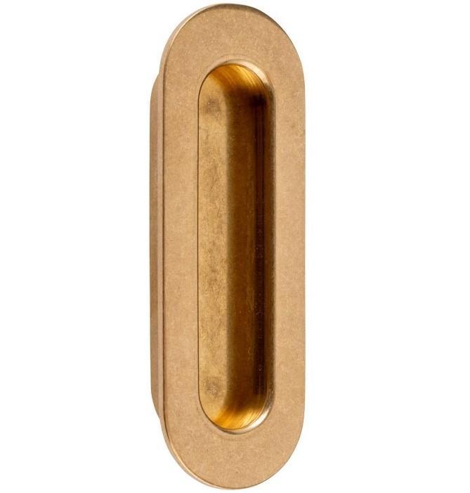 Schuifdeurkom Regina 135x30 mm messing antiek, Doe-het-zelf en Verbouw, Hang- en Sluitwerk, Verzenden