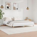 Bedframe 150x200 Wit Hout - OP=OP - Slaapkamer Upgrade, Huis en Inrichting, Slaapkamer | Bedden, Wit, Ophalen of Verzenden, 200 cm