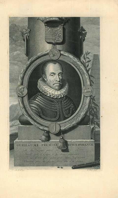 Portrait of William I, Prince of Orange, Antiek en Kunst, Kunst | Etsen en Gravures