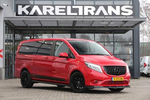 Zakelijke Lease |  Mercedes-Benz Vito 190PK CDI, Auto's, Bestelauto's, Dealer onderhouden, Lease, Zwart, Automaat, Overige kleuren
