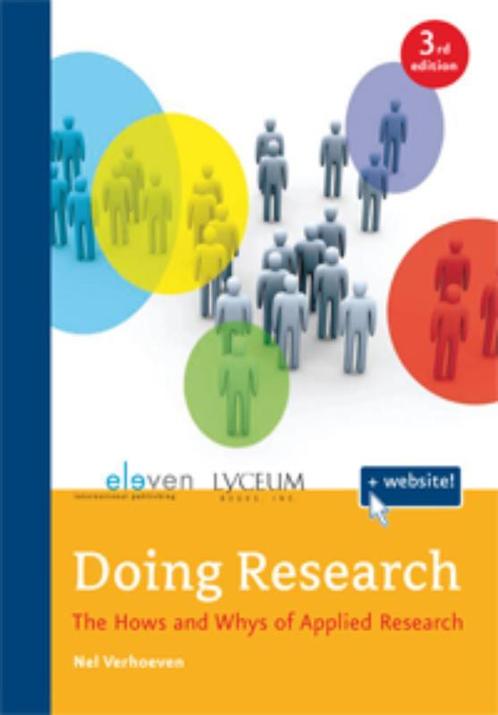 Doing Research 9789490947323 Nel Verhoeven, Boeken, Taal | Engels, Zo goed als nieuw, Verzenden