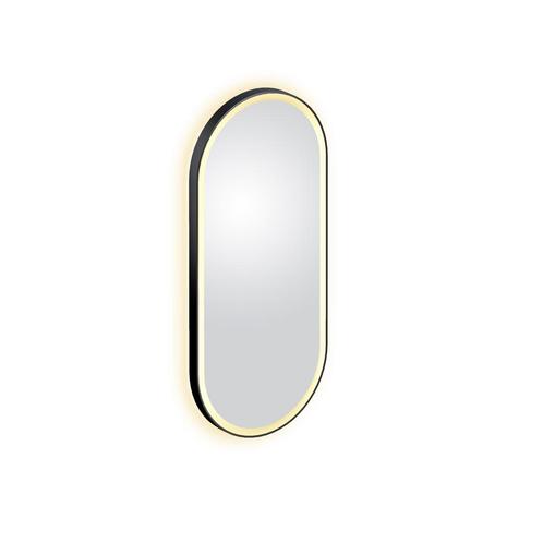 Spiegel Clou Look At Me Met LED Verlichting Ovaal 100x45 cm, Doe-het-zelf en Verbouw, Sanitair, Bad, Nieuw, Ophalen of Verzenden