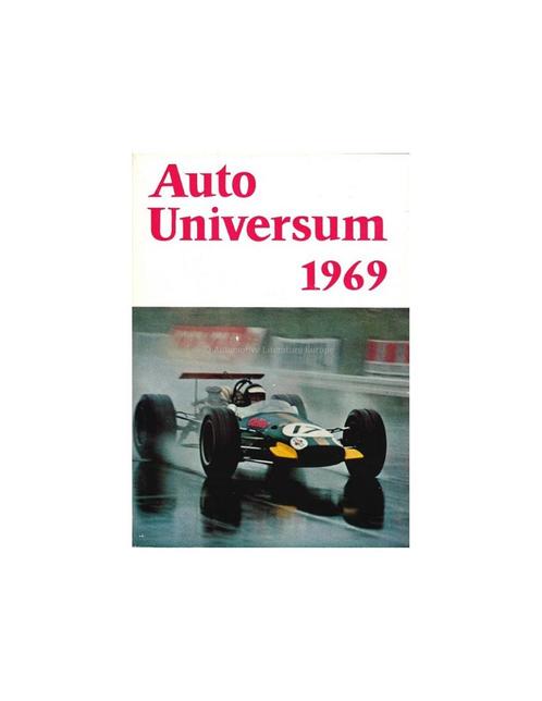 1969 AUTO UNIVERSUM JAARBOEK DUITS, Boeken, Auto's | Folders en Tijdschriften
