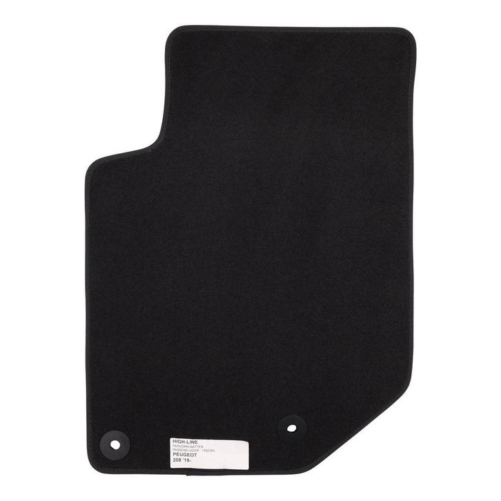 Automatten Peugeot 208 (2019-2024) - Velours, Auto-onderdelen, Interieur en Bekleding, Nieuw, Verzenden