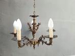 Lamp - Messing - Lampara putti, Antiek en Kunst, Curiosa en Brocante