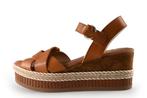 Kanna sandalen in maat 38 Cognac | 25% korting, Kleding | Dames, Overige kleuren, Verzenden, Sandalen of Muiltjes, Zo goed als nieuw