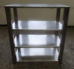 RVS Rek B73,5 x D40 x H85cm, Gebruikt