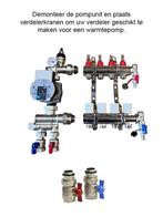 Vloerverwarming verdeler buis en noppenplaat fabrieksverkoop, Doe-het-zelf en Verbouw, Verwarming en Radiatoren, 30 tot 80 cm