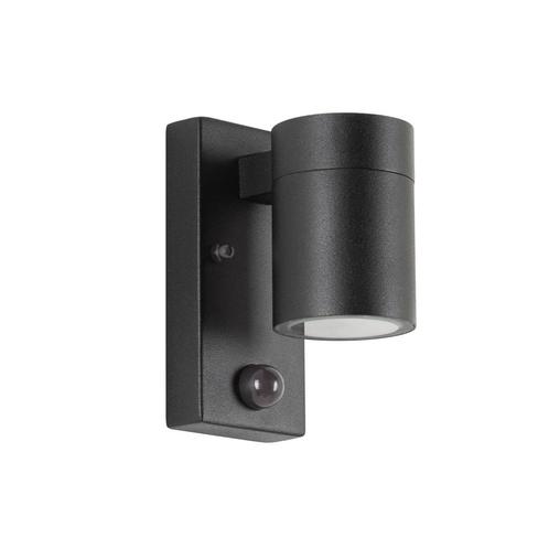 Buitenlamp Downlighter bewegingssensor matzwart, Tuin en Terras, Buitenverlichting, Verzenden