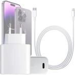 iPhone Power Adapter 45W + USB C naar Lightning Kabel 2, Ophalen of Verzenden, Nieuw