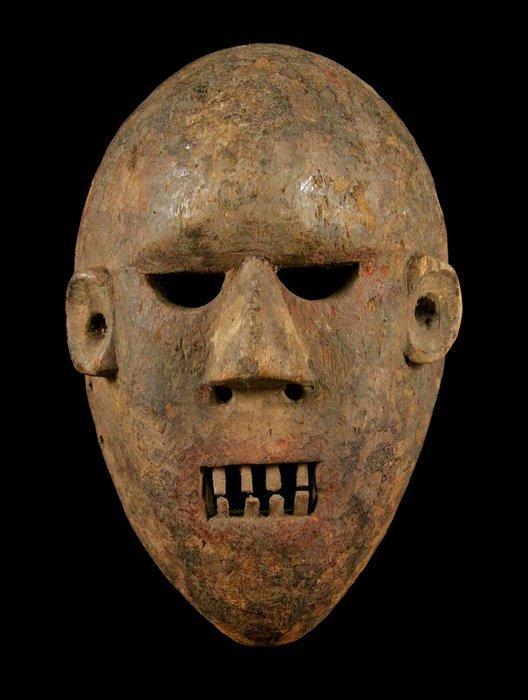 voorspellingsmasker - NKUMU - DR Congo, Antiek en Kunst, Kunst | Niet-Westerse kunst