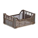 Gebruikte Euronorm stapelbakken wanden + bodem geperforeerd, Doe-het-zelf en Verbouw, Kratten en Dozen, Ophalen of Verzenden, Gebruikt