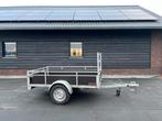 bakwagen enkelas ongeremd 750 kg met nieuw hout 205 x 130 cm, Auto diversen, Aanhangers en Bagagewagens, Ophalen, Gebruikt