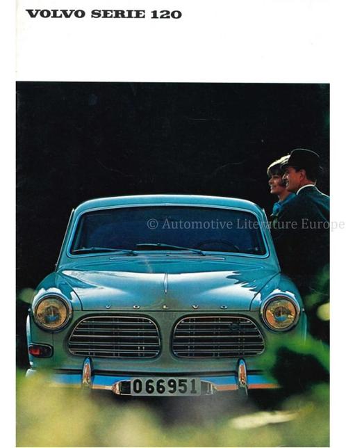1966 VOLVO 120 BROCHURE FRANS, Boeken, Auto's | Folders en Tijdschriften, Volvo
