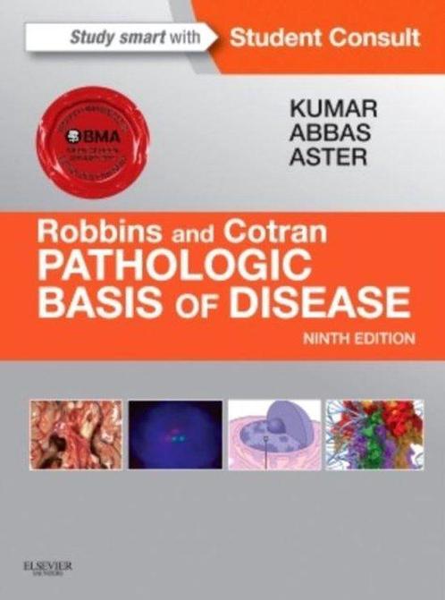 Robbins & Cotran Pathologic Basis of Disease, 9781455726134, Boeken, Studieboeken en Cursussen, Zo goed als nieuw, Verzenden