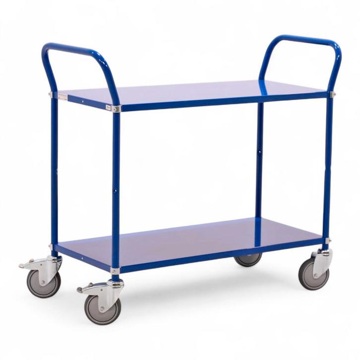 Gebruikte Tafelwagen 2 duwbeugels, Doe-het-zelf en Verbouw, Transportwagens, Gebruikt, Ophalen of Verzenden