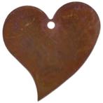 Patina decoratief hart | cadeau-idee | Roest hangende, Nieuw, Verzenden