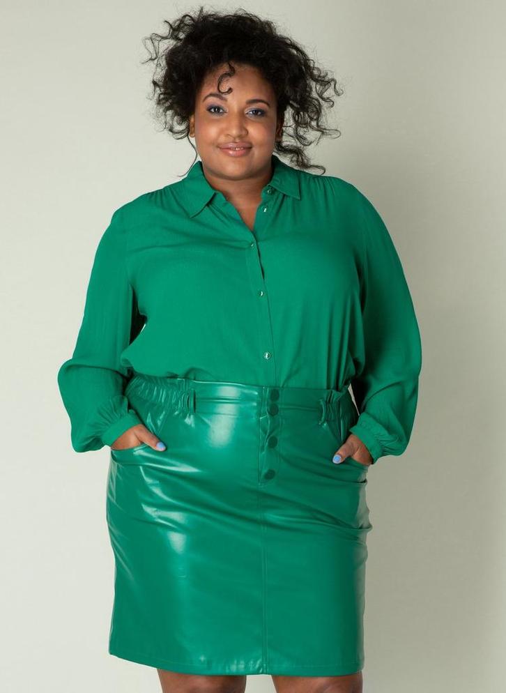 Rok Halina Yesta 58 cm Maat:, Kleding | Dames, Rokken, Overige kleuren, Nieuw, Verzenden