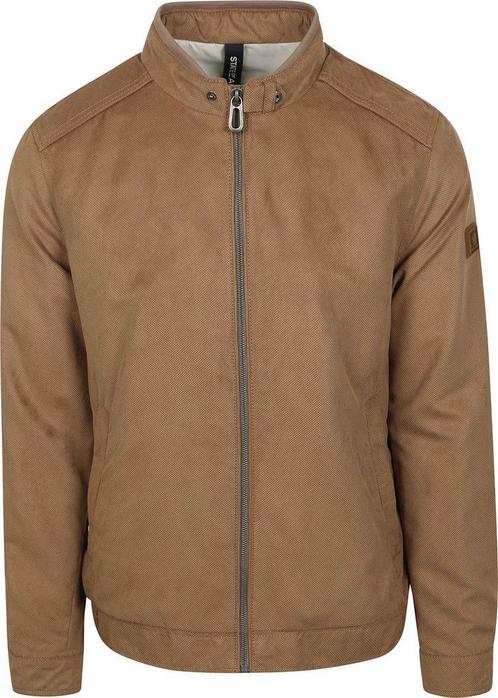 State Of Art Jas Mesh Bruin maat XL Heren, Kleding | Heren, Jassen | Zomer, Bruin, Nieuw, Maat 56/58 (XL), Verzenden