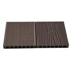 Composiet Vlonderplank Coffee 2,3 X 14,8 Cm Houtnerf /, Verzenden, Nieuw