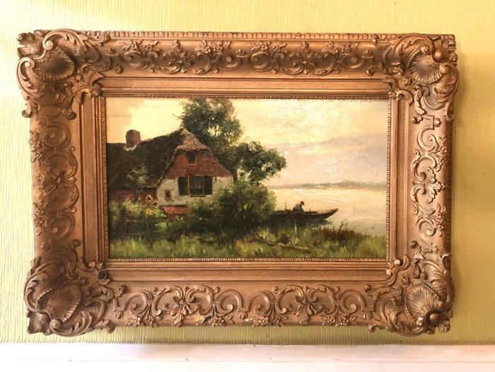 Chris van der Windt (1877-1952) Circle of - Hollands, Antiek en Kunst, Kunst | Schilderijen | Klassiek