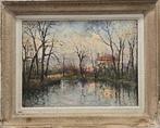 Georges Guerin (1910) - Après-midi au bord de la rivière