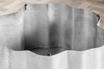 Design salontafel ORGANIC ORIENT 75cm zilver handgemaakt -, Huis en Inrichting, Tafels | Salontafels, Ophalen of Verzenden, Nieuw