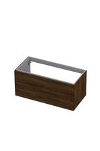 Onderkast INK 1 lade softclose met greep hout decor 100 cm x, Ophalen of Verzenden, Nieuw, Bad