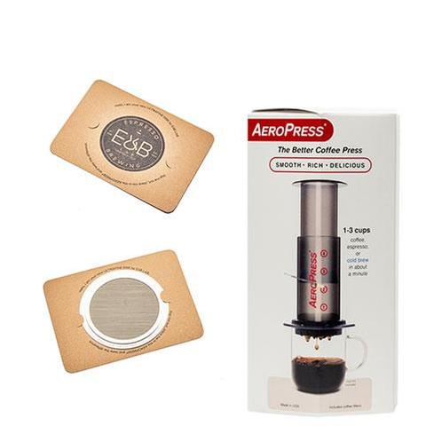 Aeropress Coffee Maker + IMS E&B LAB filter 200m, Witgoed en Apparatuur, Koffiemachine-accessoires, Nieuw, Ophalen of Verzenden
