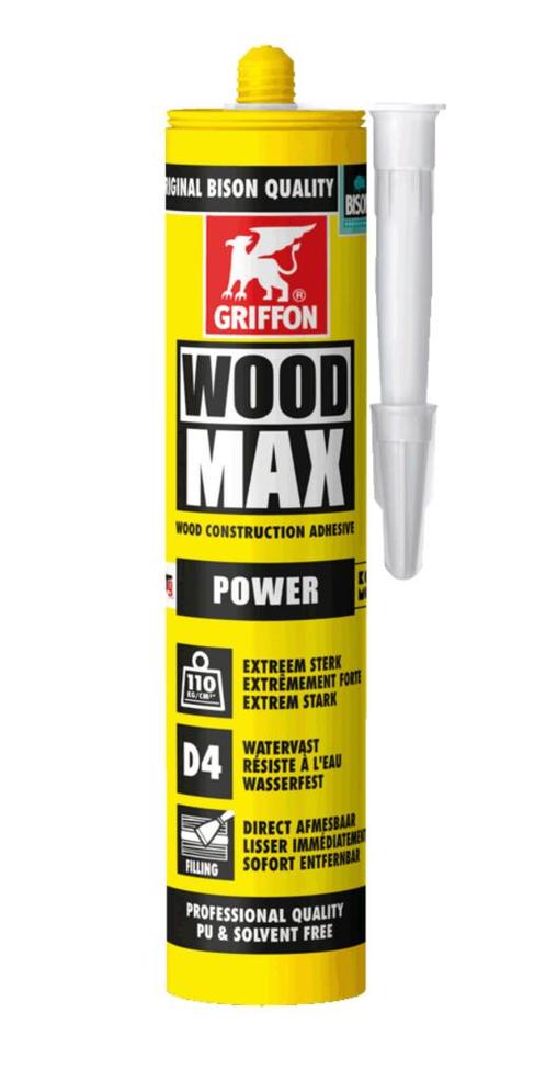 Griffon wood max express power 380 gr, bruin, Doe-het-zelf en Verbouw, Overige Doe-het-zelf en Verbouw, Nieuw, Verzenden