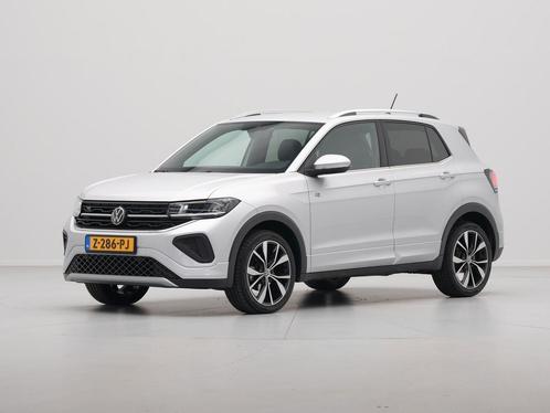 Zakelijke Lease |  Volkswagen T-Cross 1.0 TSI 110pk DSG R-Li, Auto's, Volkswagen, Dealer onderhouden, Lease, Zwart, Automaat, SUV of Terreinwagen