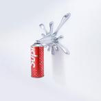 2FAST - Supr... Chrome Splash sculpture, Antiek en Kunst, Kunst | Designobjecten
