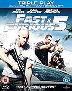 Fast & Furious 5 Blu-ray + DVD (Blu-ray tweedehands film), Ophalen of Verzenden, Zo goed als nieuw
