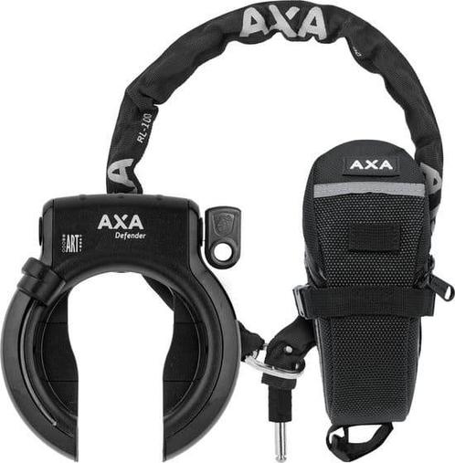 AXA Defender Ringslot incl RLC insteekketting in tas - ART2, Fietsen en Brommers, Fietsaccessoires | Fietssloten, Ophalen of Verzenden