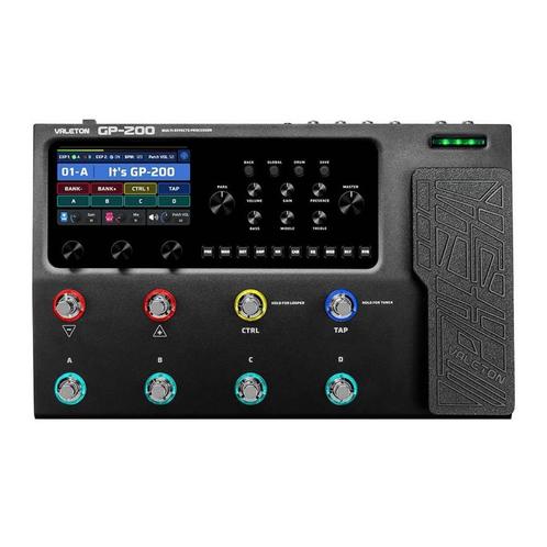 Valeton GP 200 Multi Effects Processor with IR + amp/cab Sim, Muziek en Instrumenten, Effecten, Multi-effect, Nieuw, Verzenden