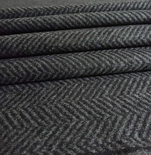 A107 - 600 x 160 cm - Bellissimo tessuto Tweed in pura lana, Antiek en Kunst, Antiek | Kleden en Textiel
