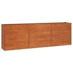 Plantenbak 240cm Cortenstaal - Retourdeal - 35% Korting!, 100 cm of meer, Nieuw, Ophalen of Verzenden, Metaal