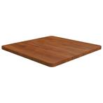 vidaXL Tafelblad vierkant 60x60x2,5cm behandeld eiken, Verzenden, Nieuw