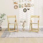 2dekans | Coast Set van 2 Opvouwbare Eetkamerstoelen –, Huis en Inrichting, Stoelen, Ophalen of Verzenden, Zo goed als nieuw