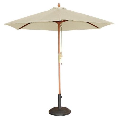 Parasol creme rond 3 meter | 2,52(h) x 3(Ø)m Bolero, Zakelijke goederen, Horeca | Keukenapparatuur, Nieuw in verpakking, Verzenden