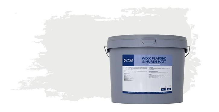 Wixx Plafond &amp; Muren Matt 10L, Doe-het-zelf en Verbouw, Verf, Beits en Lak, Verf, Overige kleuren, Nieuw, 5 tot 10 liter, Verzenden