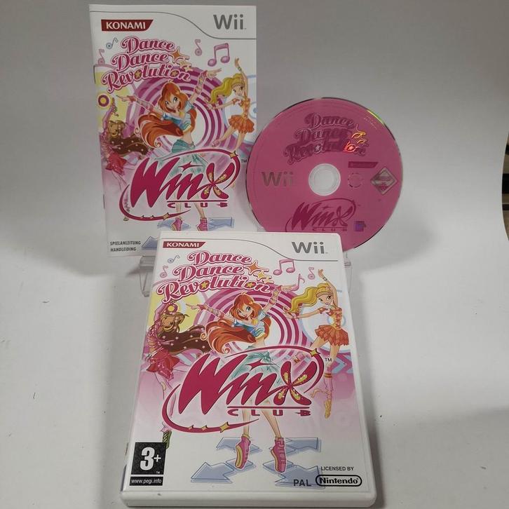 Dance Dance Revolution Winx Club Nintendo Wii, Spelcomputers en Games, Games | Nintendo Wii, Ophalen of Verzenden